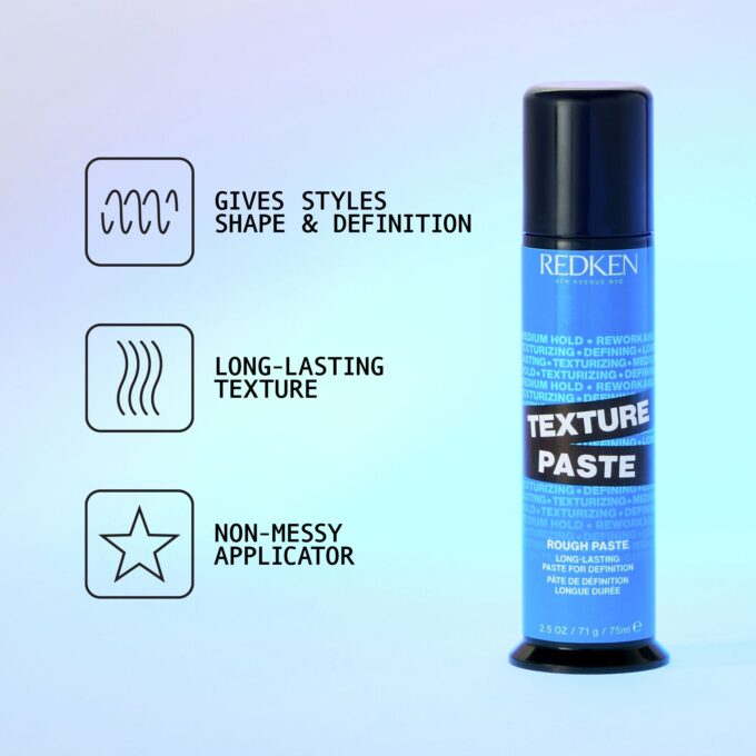 Redken Texture Paste 75ml Halo Hair & Skin - khdskinhairbeautyau.com