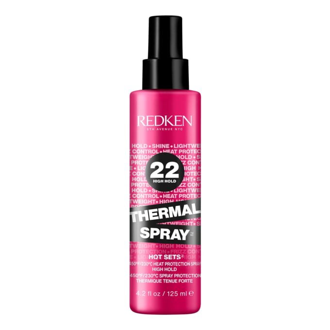 Redken Thermal Spray High Hold 125ml Halo Hair & Skin - khdskinhairbeautyau.com