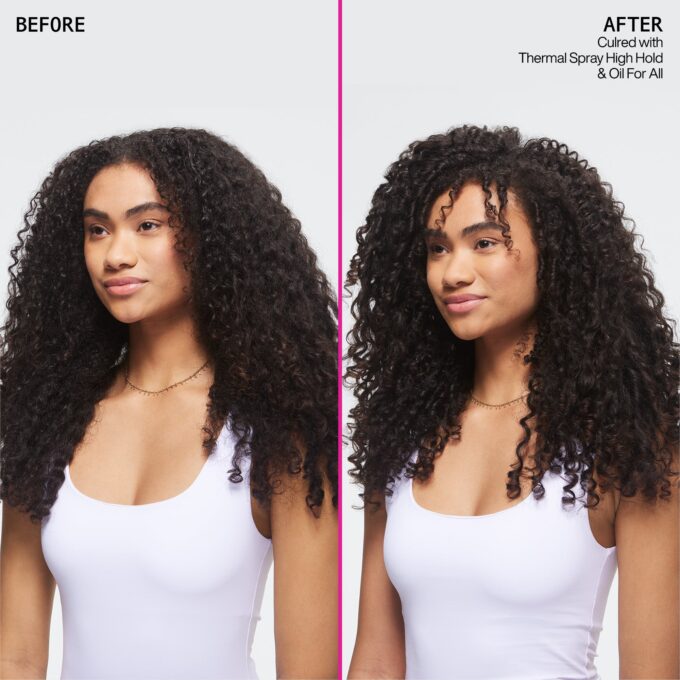 Redken Thermal Spray High Hold 125ml Halo Hair & Skin - khdskinhairbeautyau.com