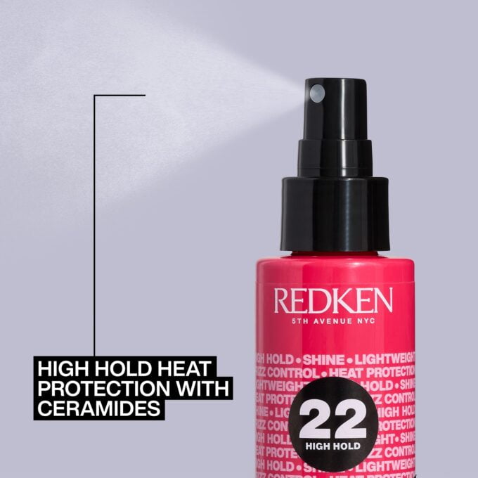 Redken Thermal Spray High Hold 125ml Halo Hair & Skin - khdskinhairbeautyau.com