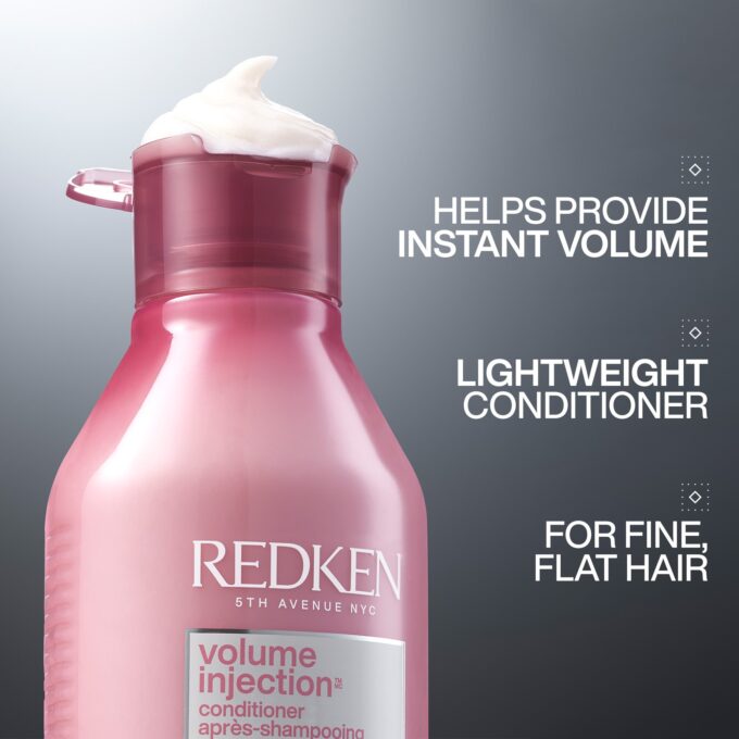 Redken Volume Injection Conditioner 500ml Halo Hair & Skin - khdskinhairbeautyau.com
