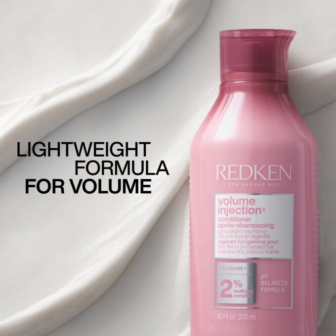 Redken Volume Injection Conditioner 500ml Halo Hair & Skin - khdskinhairbeautyau.com