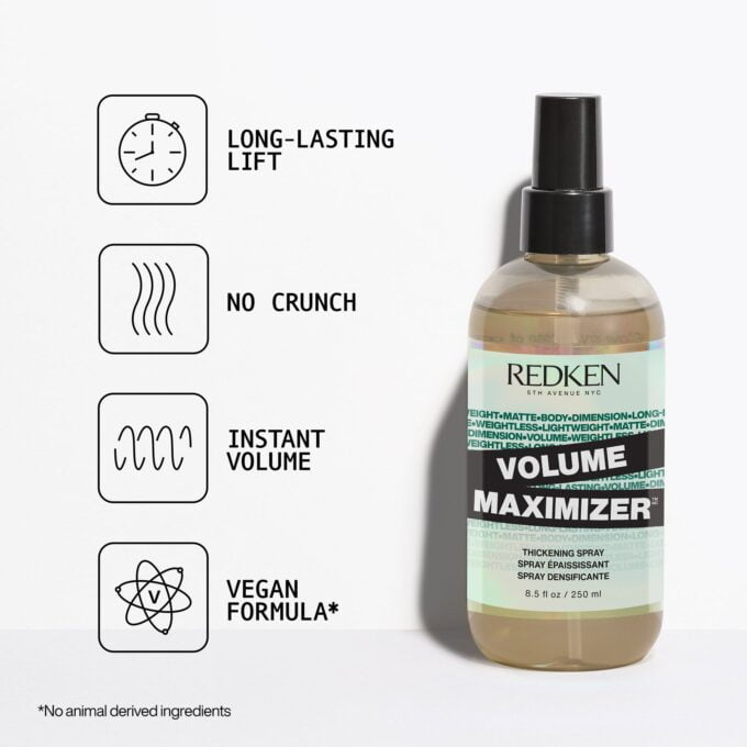 Redken Volume Maximizer Thickening Spray 250ml Halo Hair & Skin - khdskinhairbeautyau.com