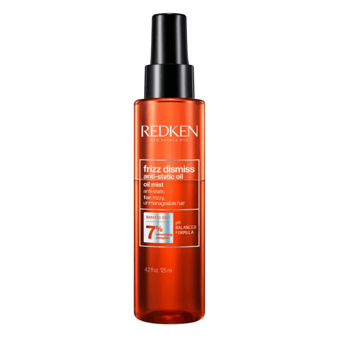Redken Frizz Dismiss Anti Static Oil Mist 125ml Halo Hair & Skin - khdskinhairbeautyau.com