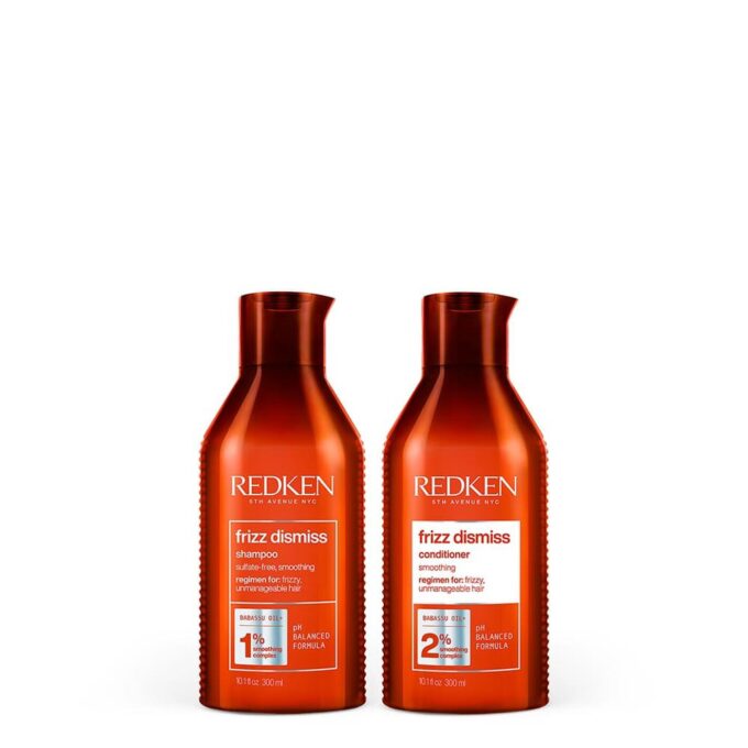Redken Frizz Dismiss 300ml Duo Bundle Halo Hair & Skin - khdskinhairbeautyau.com