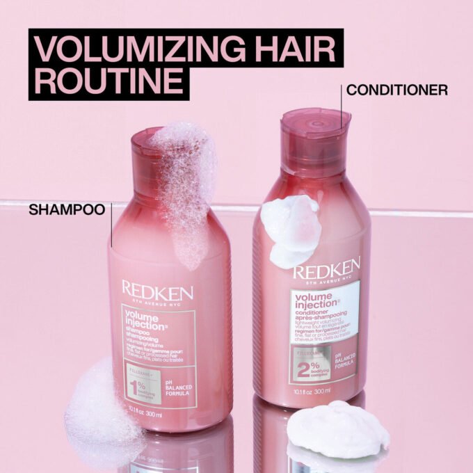 Redken Volume Injection 300ml Duo Bundle Halo Hair & Skin - khdskinhairbeautyau.com