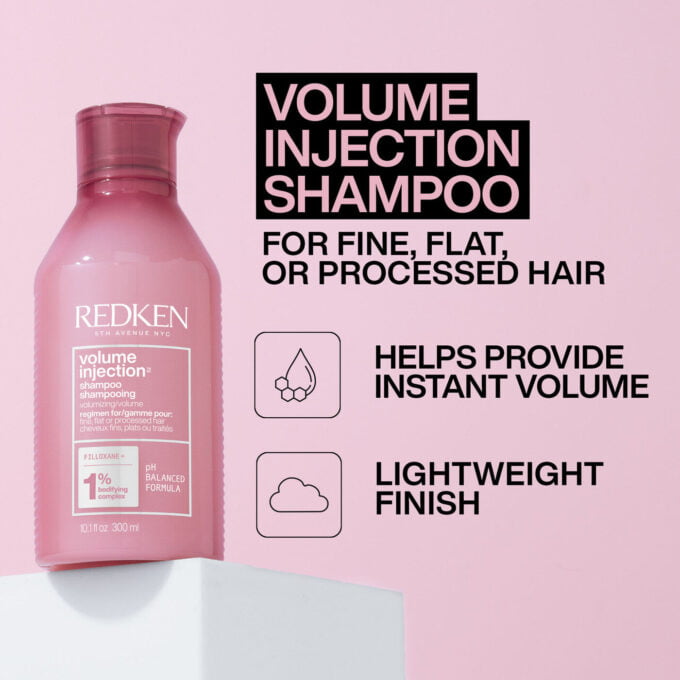 Redken Volume Injection 300ml Duo Bundle Halo Hair & Skin - khdskinhairbeautyau.com