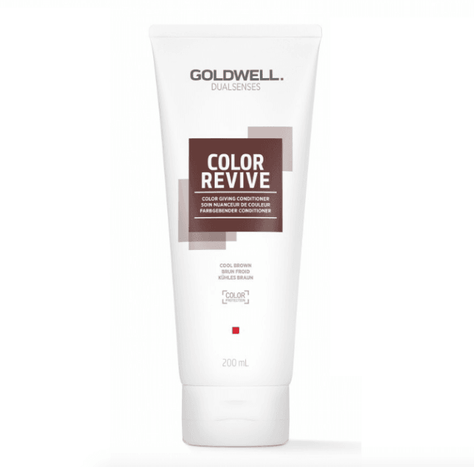 Goldwell Dualsenses Color Revive Conditioner - Cool Brown 200ml Halo Hair & Skin - khdskinhairbeautyau.com