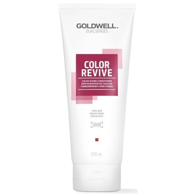 Goldwell Dualsenses Color Revive Conditioner - Cool Red 200ml Halo Hair & Skin - khdskinhairbeautyau.com