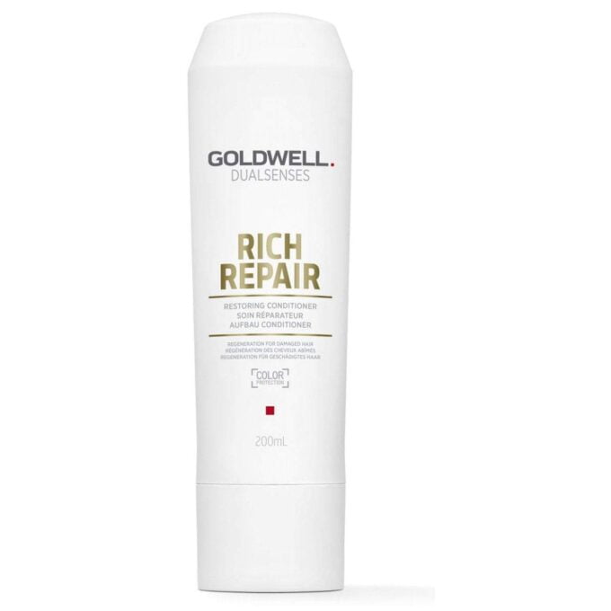 Goldwell Dualsenses Rich Repair Restoring Conditioner 300ml Halo Hair & Skin - khdskinhairbeautyau.com