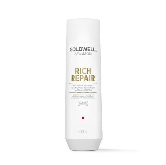 Goldwell Dualsenses Rich Repair Restoring Shampoo 300ml Halo Hair & Skin - khdskinhairbeautyau.com