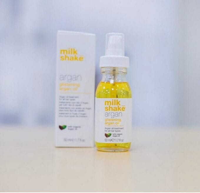 milk_shake Glistening Argan Oil 50ml Halo Hair & Skin - khdskinhairbeautyau.com