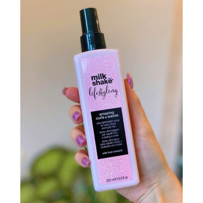 milk_shake Lifestyling Amazing Curls & Waves 200ml Halo Hair & Skin - khdskinhairbeautyau.com