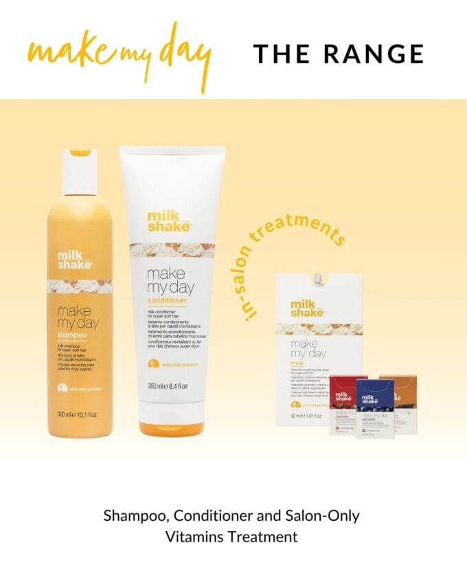 milk_shake Make My Day Conditioner 250ml Halo Hair & Skin - khdskinhairbeautyau.com