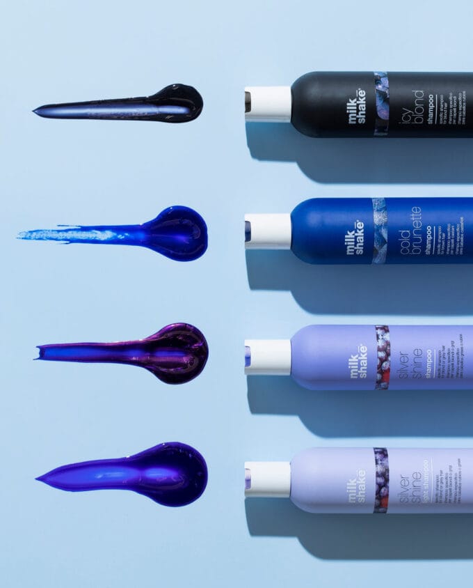 milk_shake Silver Shine Light Shampoo 300ml Halo Hair & Skin - khdskinhairbeautyau.com