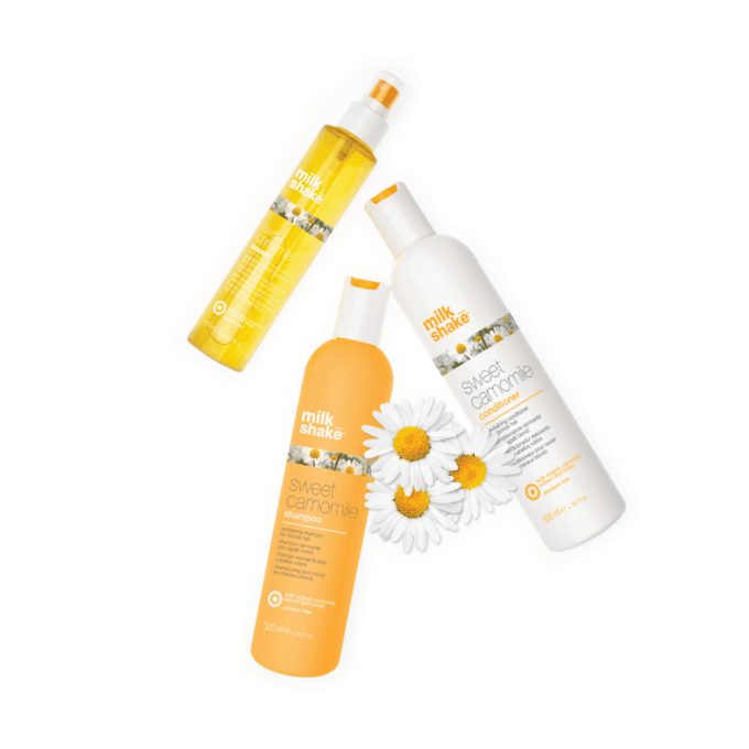 milk_shake Sweet Camomile Shampoo 300ml Halo Hair & Skin - khdskinhairbeautyau.com