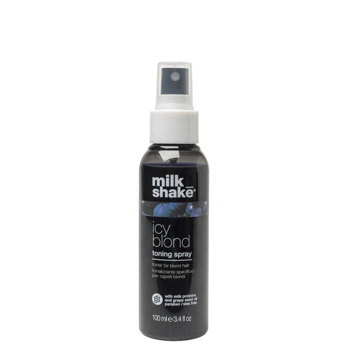 milk_shake Icy Blonde Toning Spray 100ml Halo Hair & Skin - khdskinhairbeautyau.com