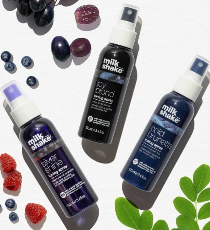 milk_shake Icy Blonde Toning Spray 100ml Halo Hair & Skin - khdskinhairbeautyau.com