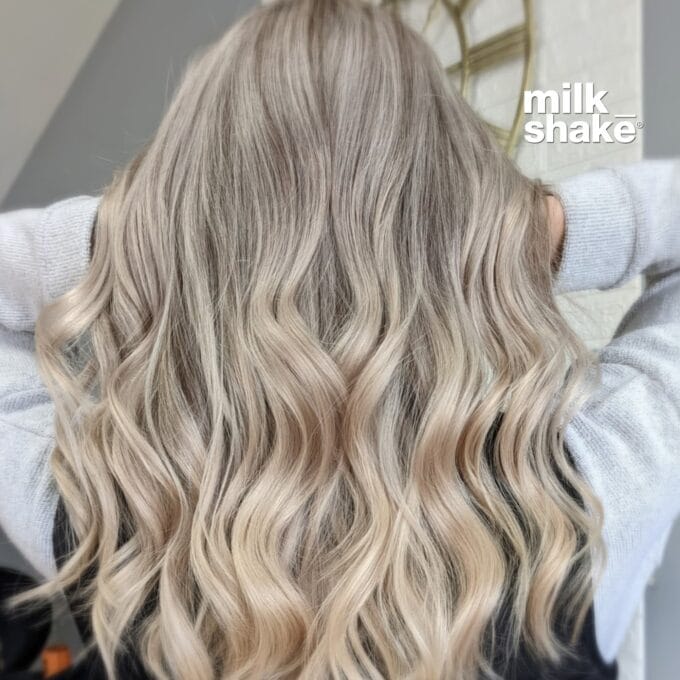 milk_shake Icy Blonde Shampoo 300ml Halo Hair & Skin - khdskinhairbeautyau.com